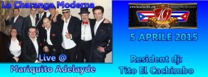 La Charanga Moderna torna all'Adelayde, domenica 5 aprile 2015